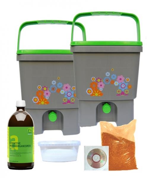 Bokashi Eimer Starter Set 2 Stück Bokashi Eimer Starter Set 2 Stück