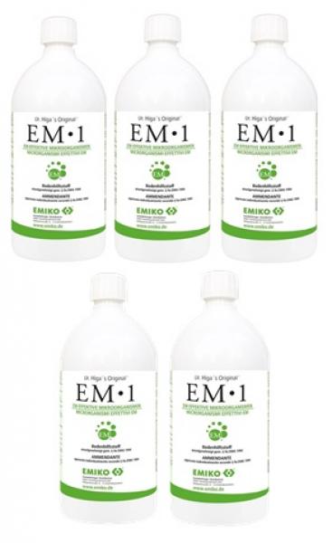 EM1 | 5 Liter | Bodenhilfsstoff | Urlösung | Hersteller Emiko