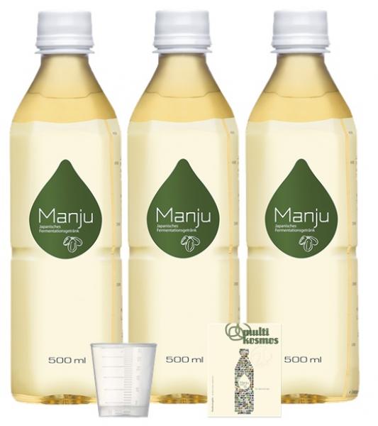 3 Flaschen Manju 1500ml 3 Flaschen Manju 1500ml